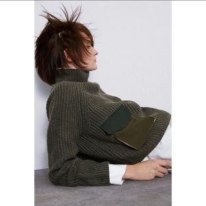 Zara Knit Cropped style sweater